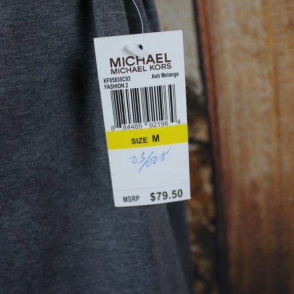 Michael Kors Men's Medium Polo Shirt Grey - Picture 6 of 8